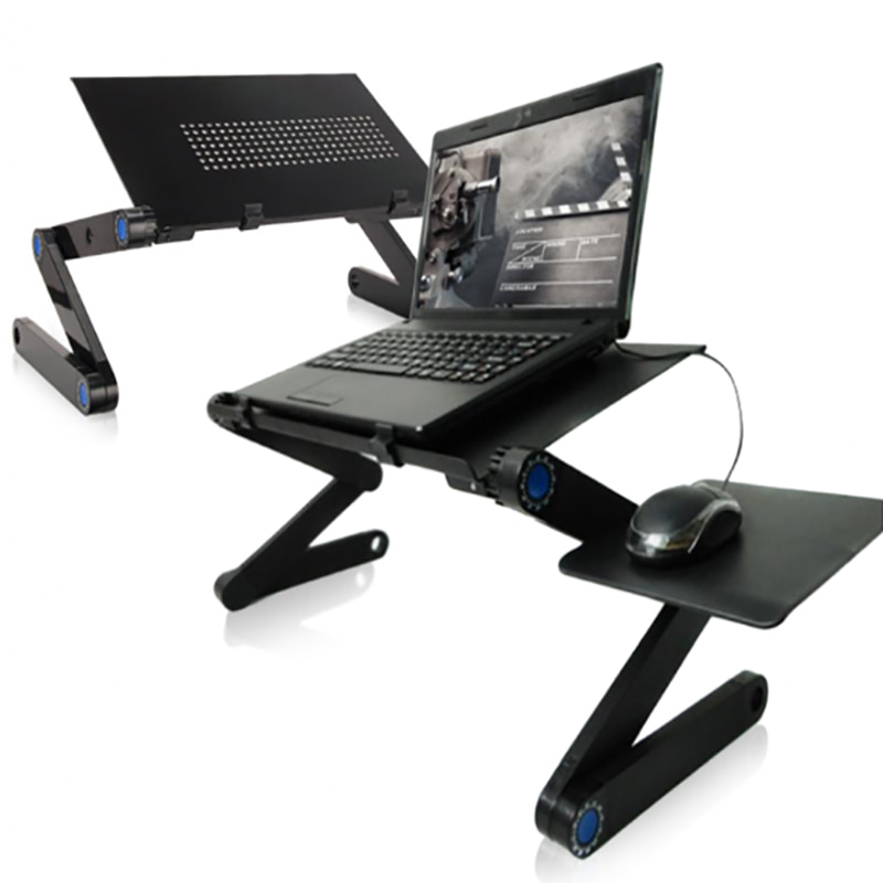 OMT 접이식 각도조절 노트북 거치대 테이블 ONA-X25 마우스받침대 포함