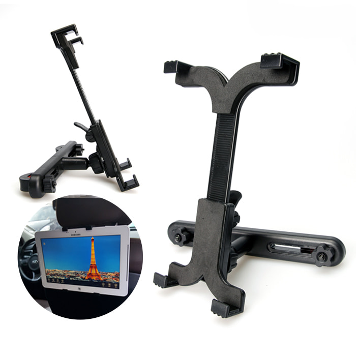 OMT OTA-BACK 차량용 헤드레스트 태블릿거치대 다양한 태블릿호환 차량용거치대 360도 각도조절 쉬운설치방법