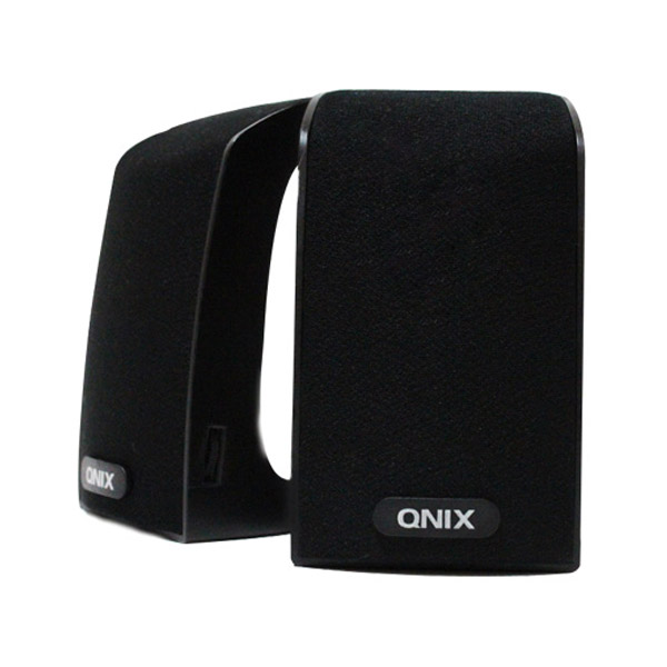 QNIX QS-130U 컴퓨터스피커강력한사운드 USB스피커 슬림형 미니스피커/노트북/넷북/PC스피커