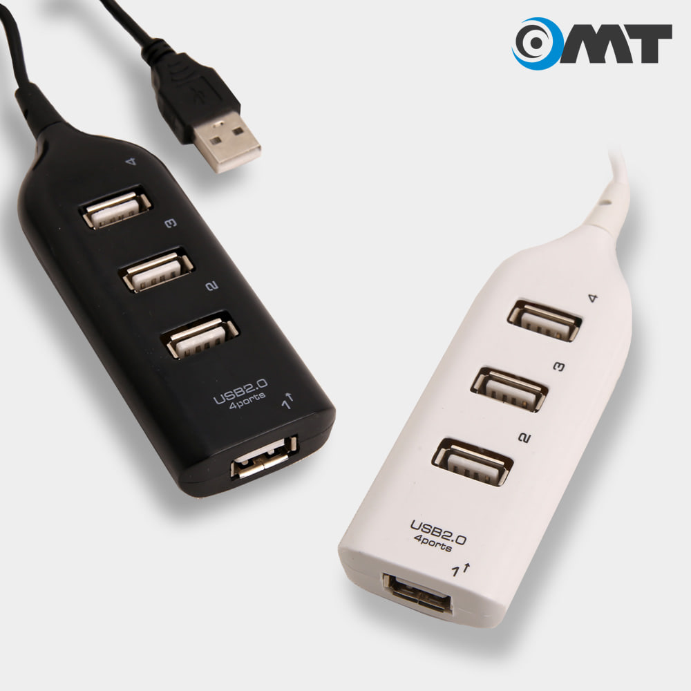 OMT 4포트 USB허브 DJH-401 초고속전송속도