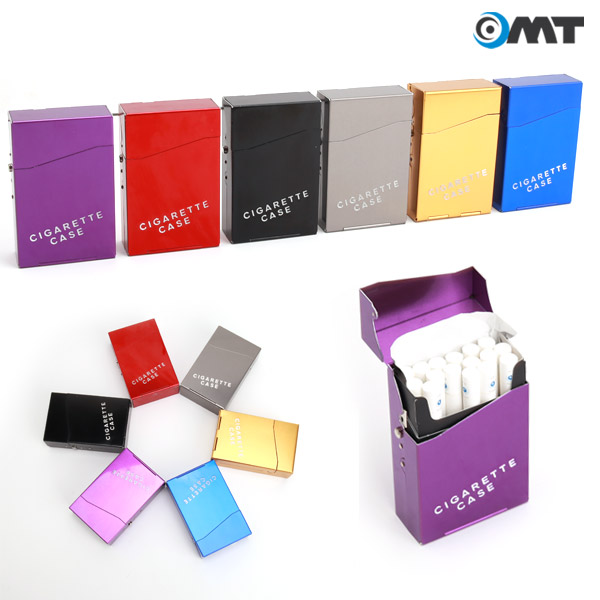 OMT 메탈 담배케이스 C-CASE 꽉통째로 버튼원터치
