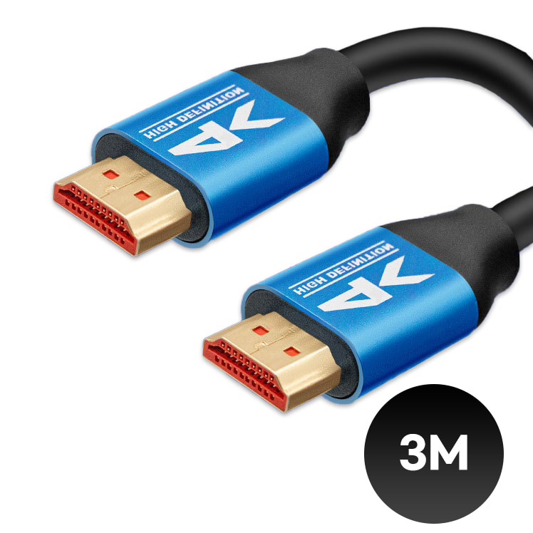 4K HDMI 2.0 케이블 3M UHD TV 셋탑박스 모니터 PS5 빔프로젝터 선 OHC-4K3M