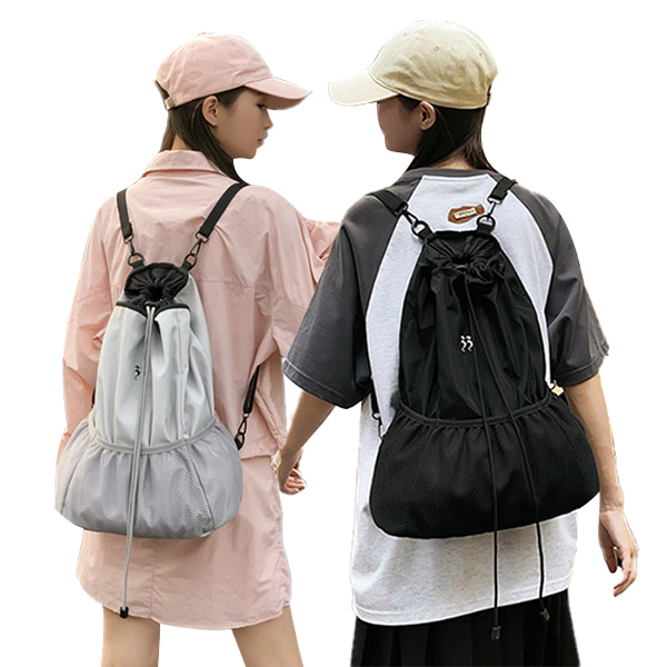 나일론 여성 스트링백팩 학생 여행 백팩 가방 OBG-STBP1