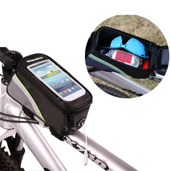 OMT 자전거가방 ROSWHEEL 자전거 스마트폰가방 스마트폰수납 수납가방 선글라스수납 자전거 수납